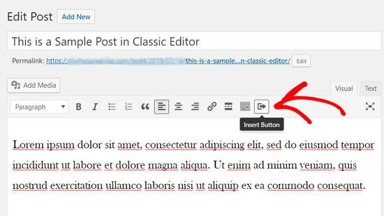 using plugin to add read more button