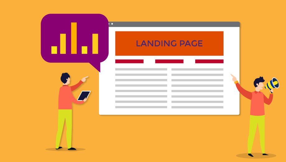 landing page illustration